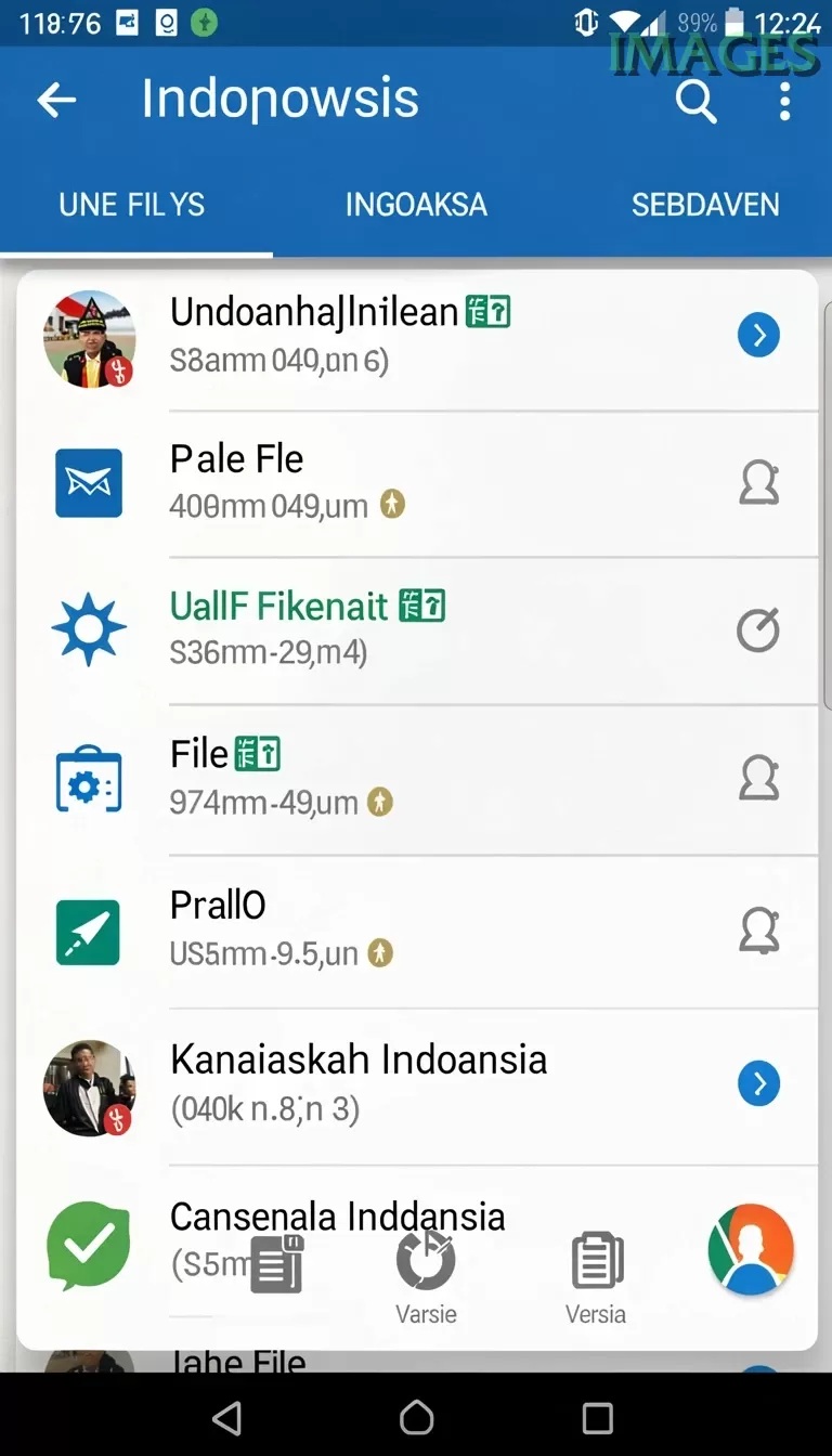 Cuplikan layar API36 — halaman utama