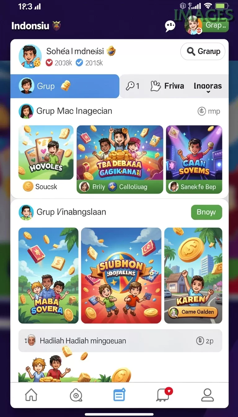 Cuplikan layar KING88 — aktivitas