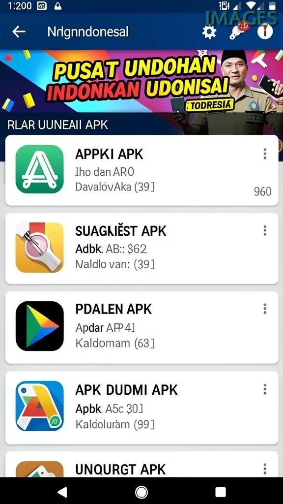 Cuplikan layar OLX100 — halaman utama